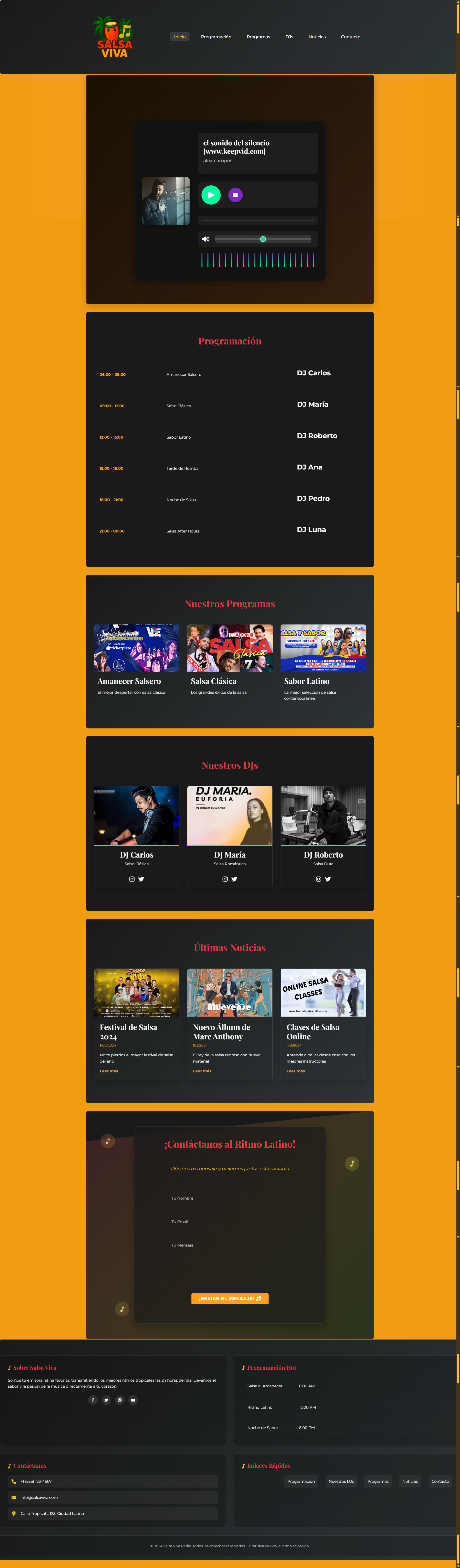 Vista previa Salsa Viva